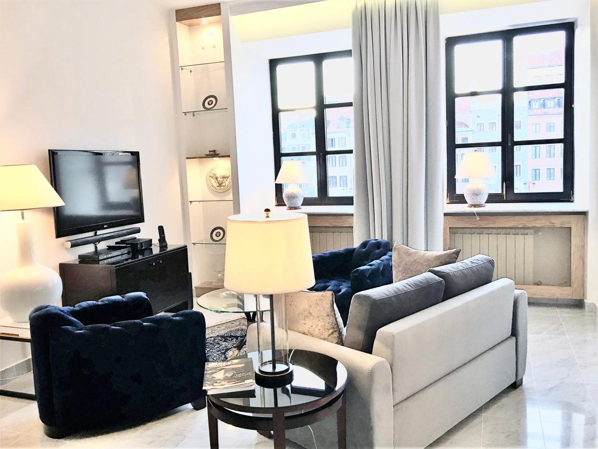 Mondrian Luxury Suites & Apartments Market Square I ワルシャワ 部屋 写真